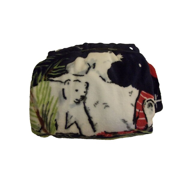 Vera Bradley Throw Blanket Unicorn 50 X 80 Fleece New - Picture 1 of 4